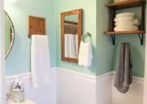 organização do banheiro