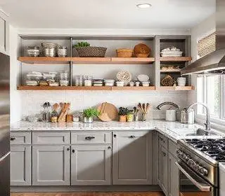 como organizar bancada de cozinha