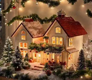 decoração de Natal para casas pequenas