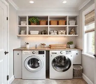 esconder a lavanderia