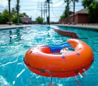 choque elétrico em piscinas