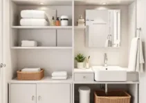 banheiro sem armário