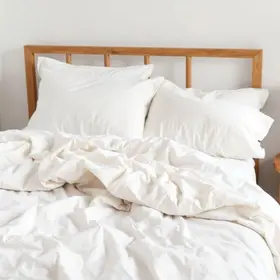 lavar a roupa de cama