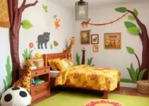 decoração quarto safari