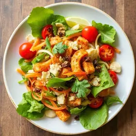 salada crocante