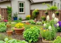 jardins em casas alugadas
