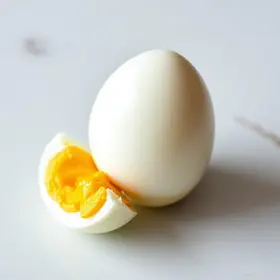 descacar ovo cozido