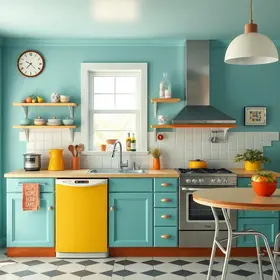 cozinha retrô