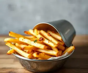 batata frita crocante