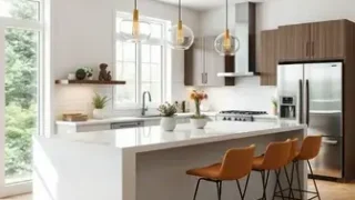 cozinha com ilha
